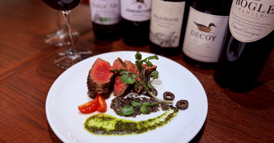 【11月の限定仕入れ】ふらの和牛 赤身希少部位ステーキ ～自家製タプナード＆バジルソース～